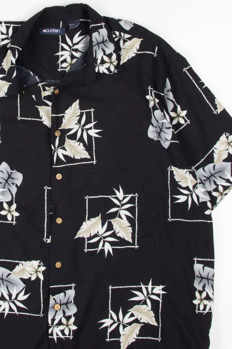 Bamboo Squares Hawaiian Shirt 1907