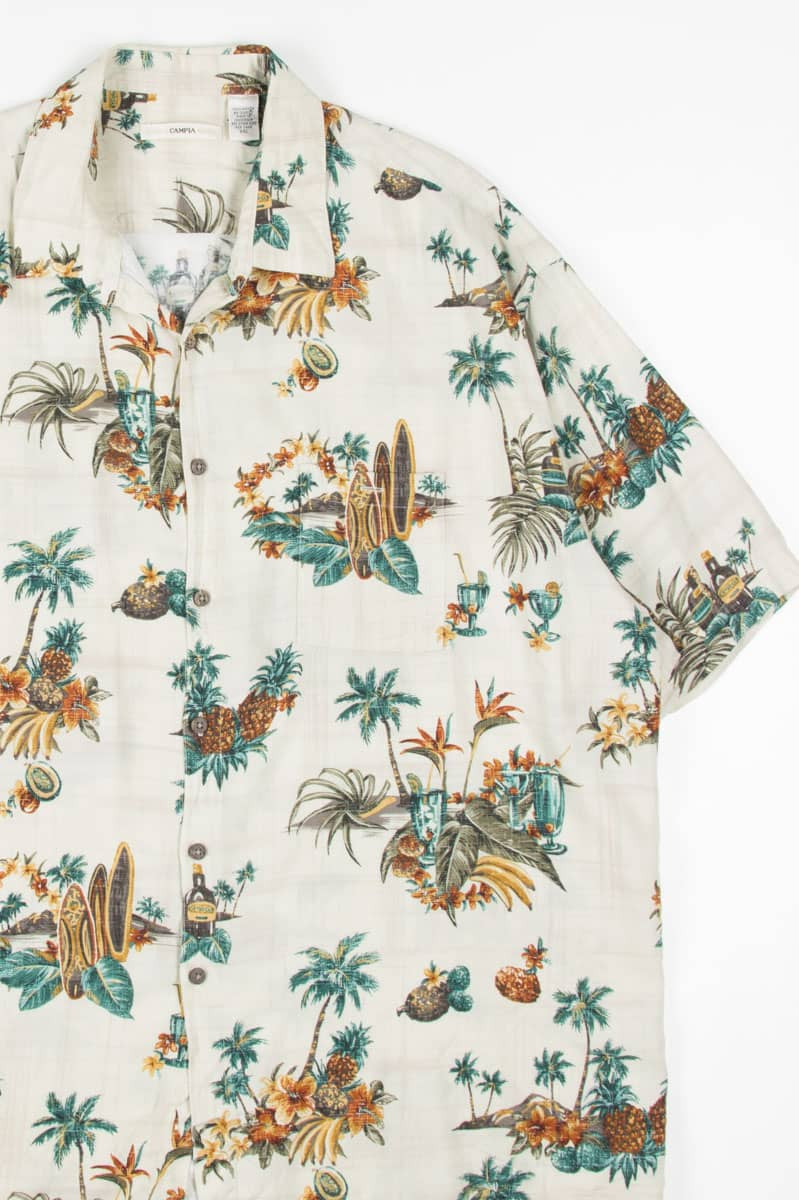 Beach Cocktails Hawaiian Shirt 1914