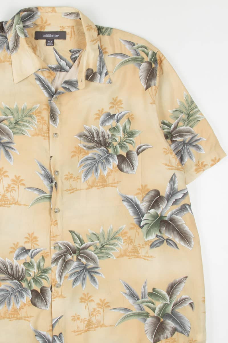 Tropical Leaves Hawaiian Shirt 1940