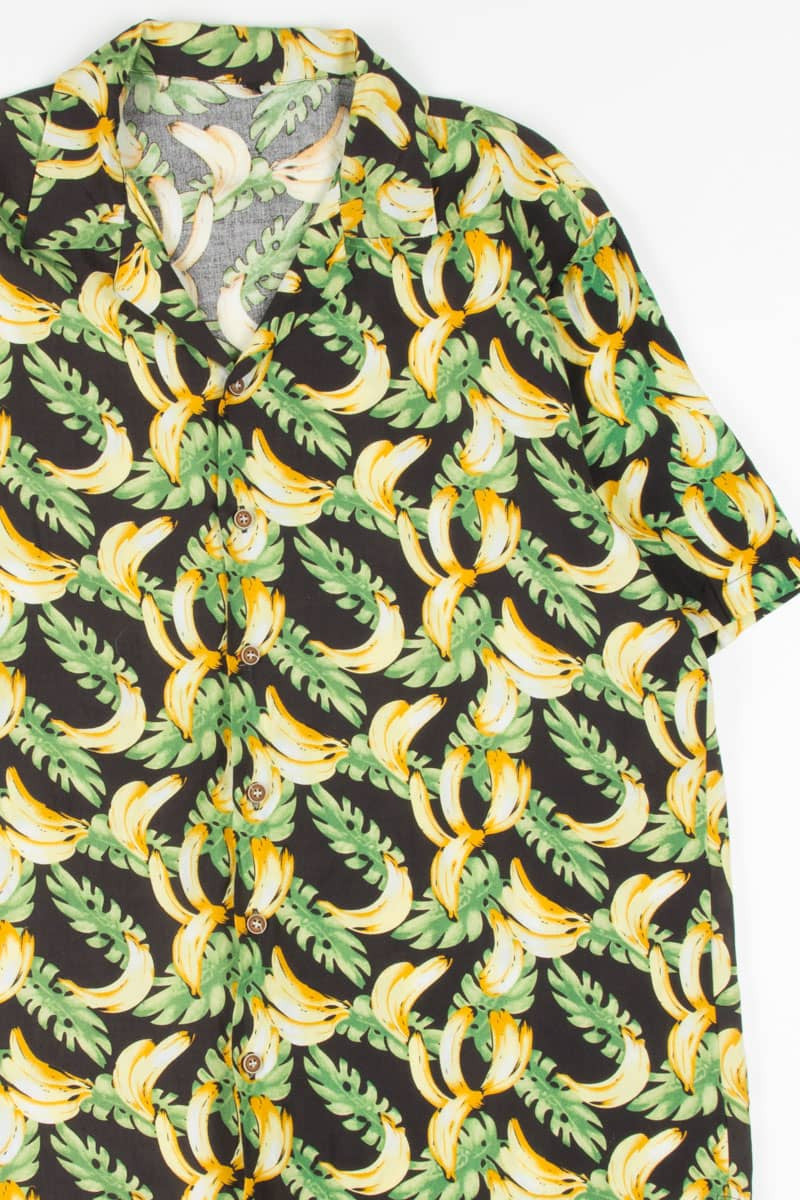 Black Banana Hawaiian Shirt 1950