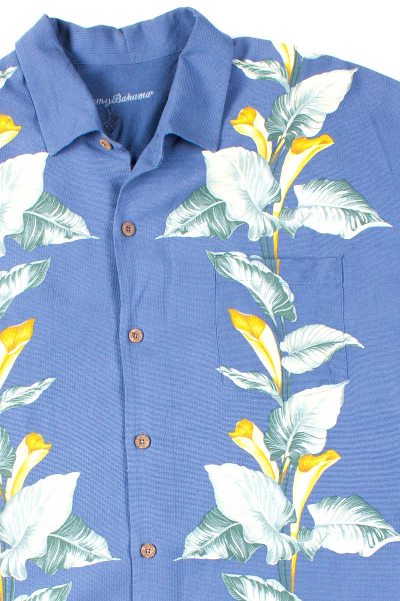 Blue Leaves Vintage Hawaiian