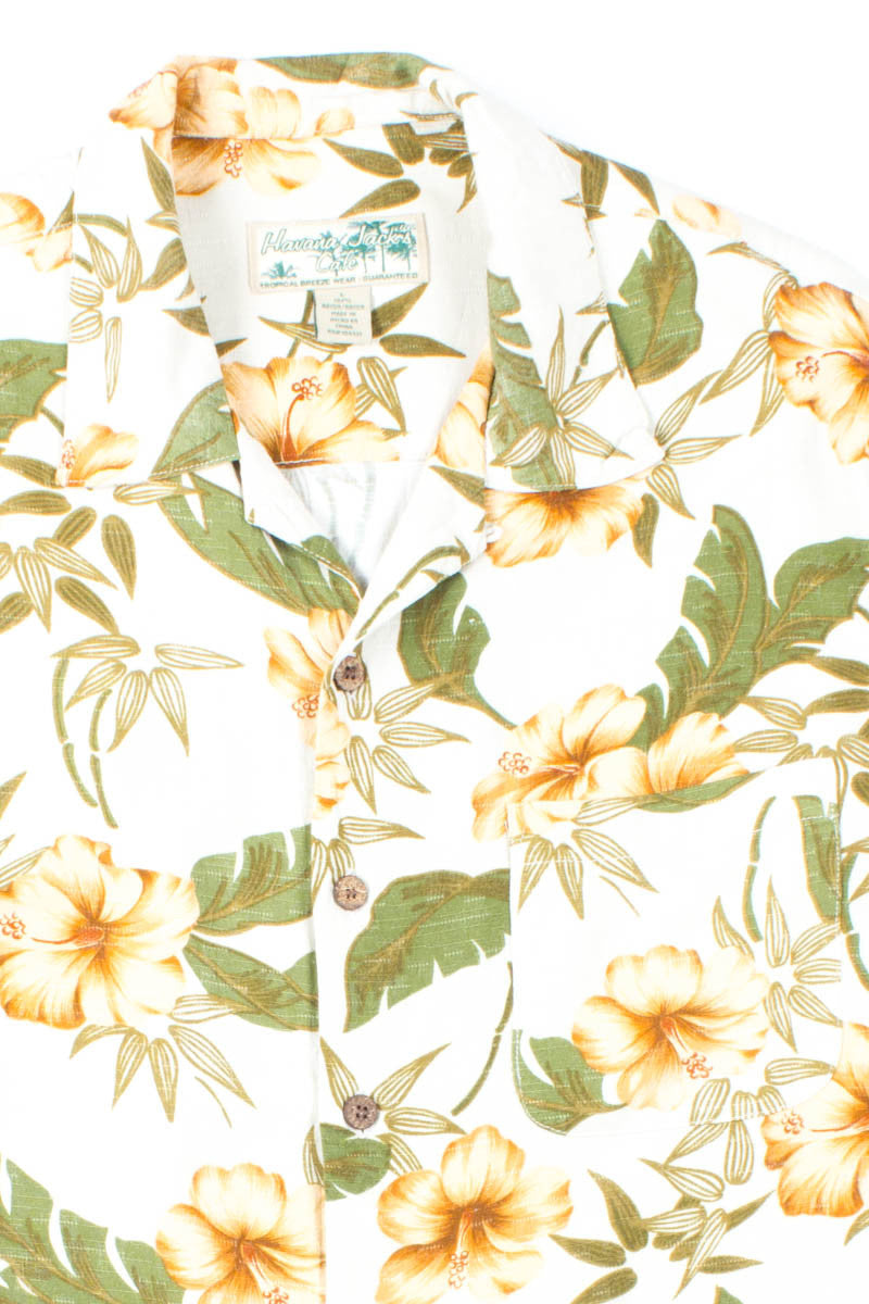 Burnt Hibiscus Vintage Hawaiian