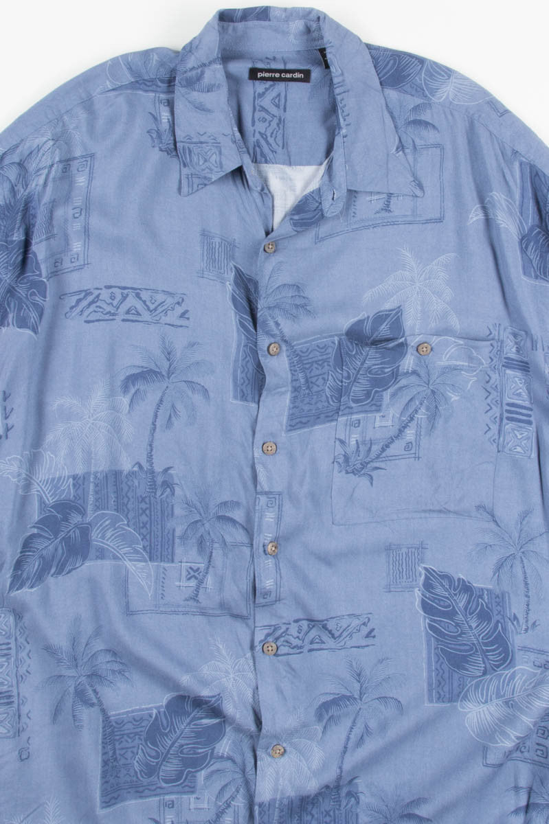 Blue Leaves Vintage Hawaiian 2