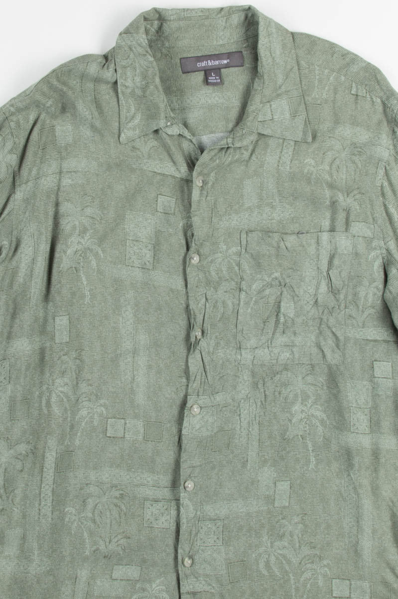Squares & Palm Trees Vintage Hawaiian