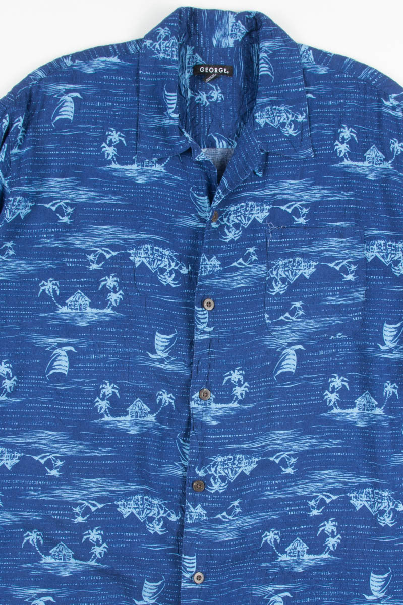 Blue Village Vintage Hawaiian