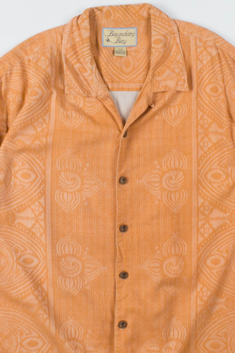 Orange Tribal Vintage Hawaiian