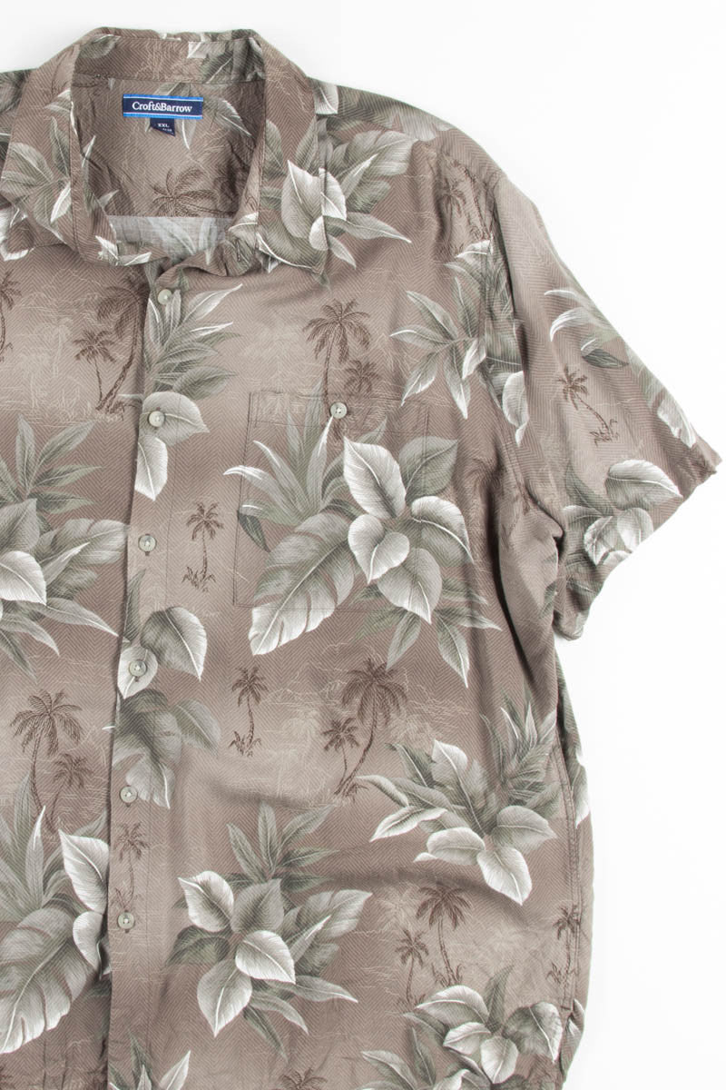 Brown Leaf Vintage Hawaiian