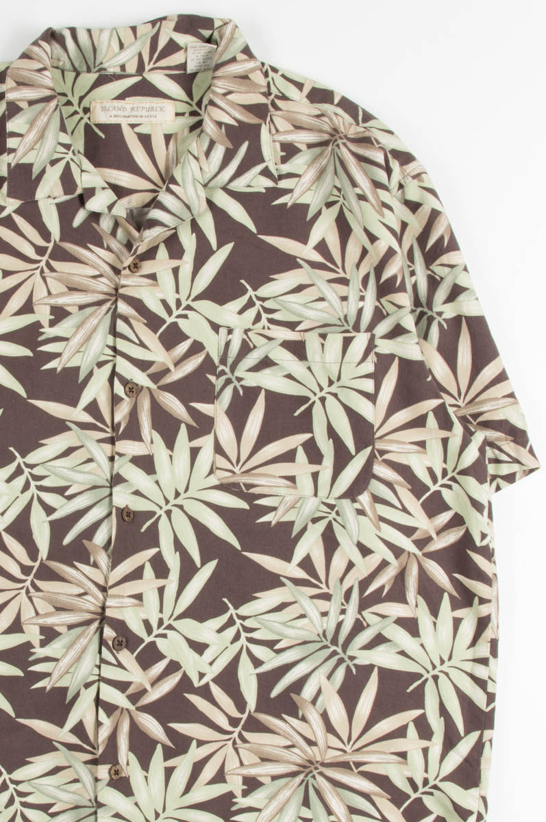 Brown Palms Vintage Hawaiian 1