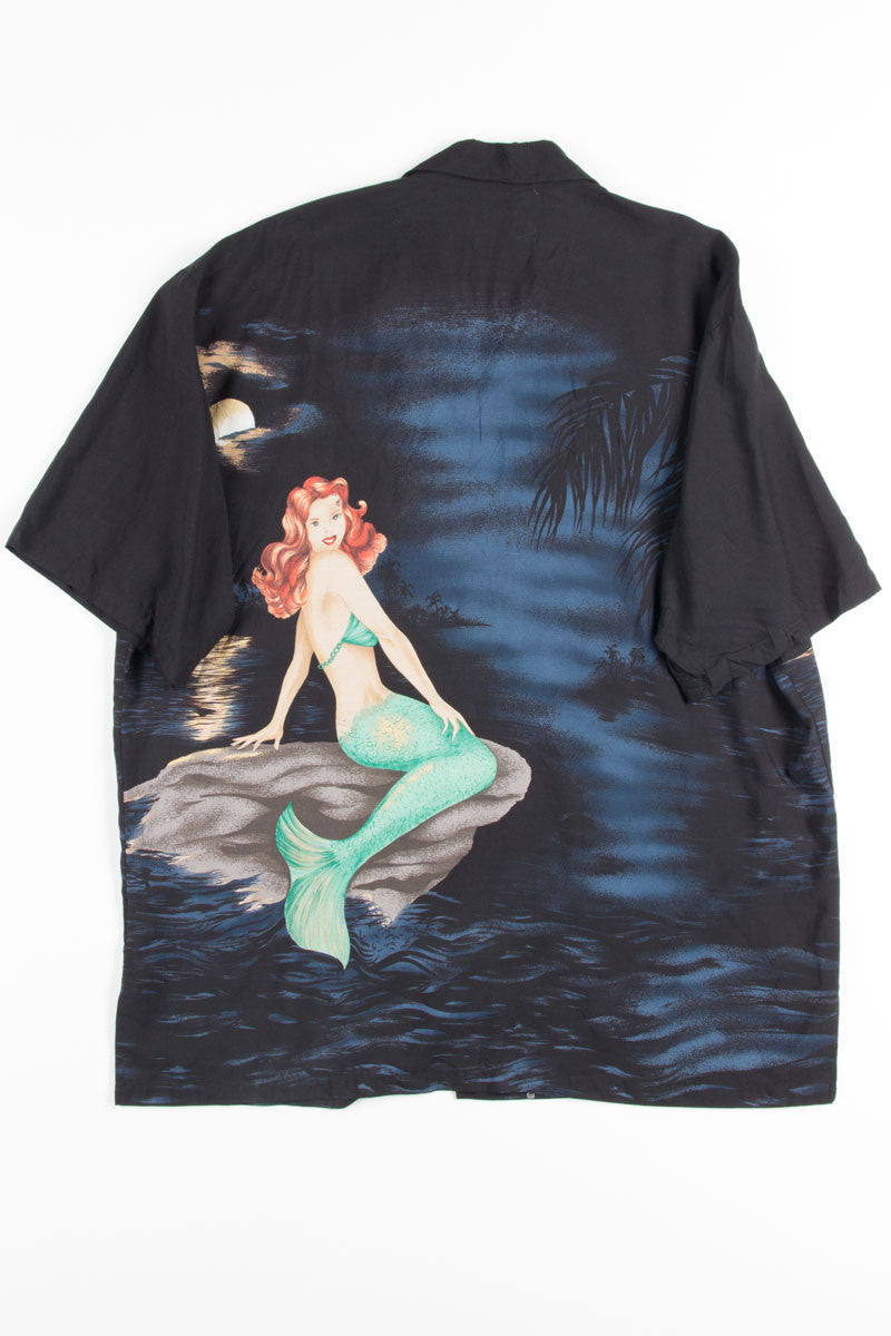 Moonlit Mermaid Vintage Hawaiian