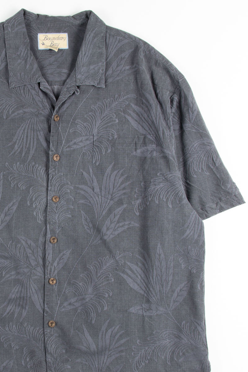 Grey Leaves Vintage Hawaiian 1