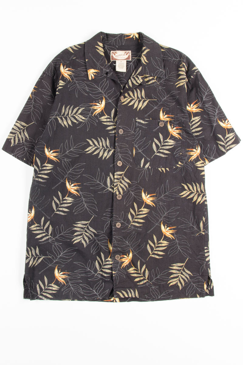 Black Leaves Vintage Hawaiian 1
