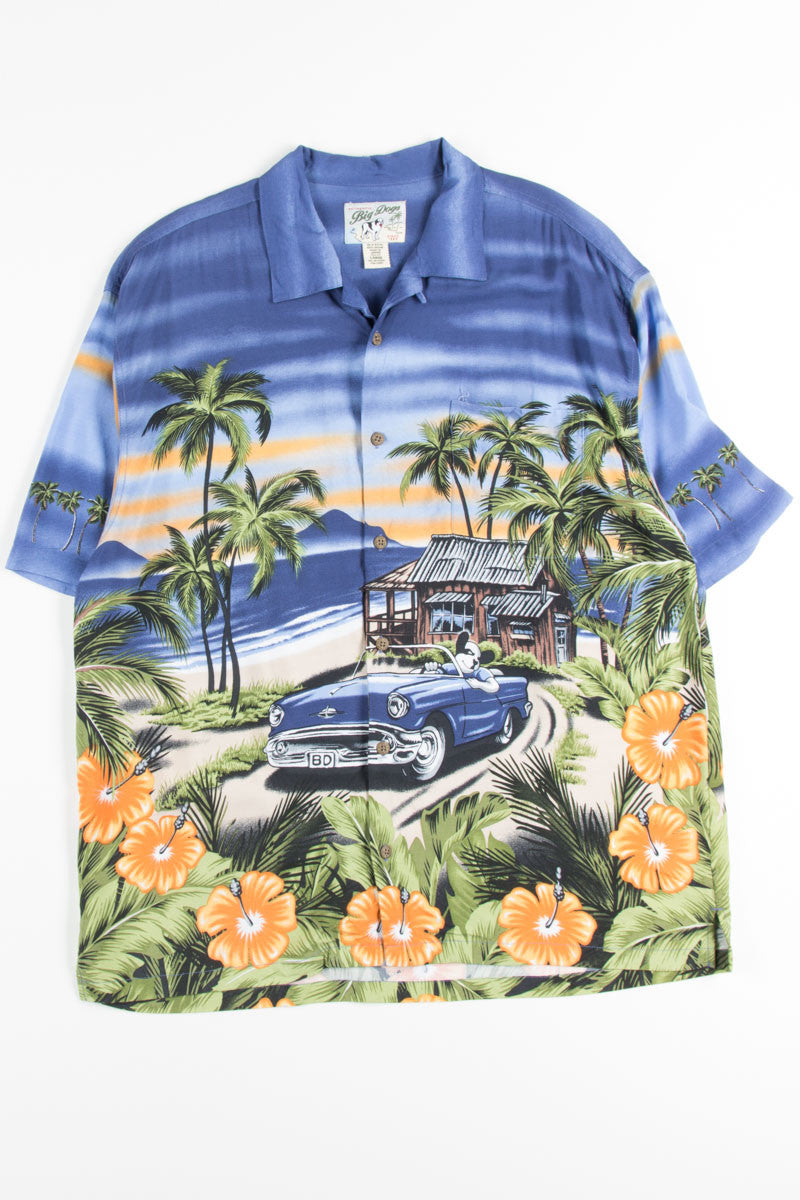 Cruisin' Big Dogs Vintage Hawaiian