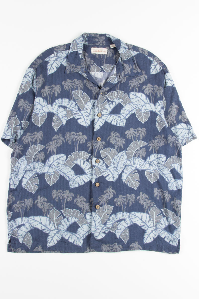 Blue Leaves Vintage Hawaiian 10