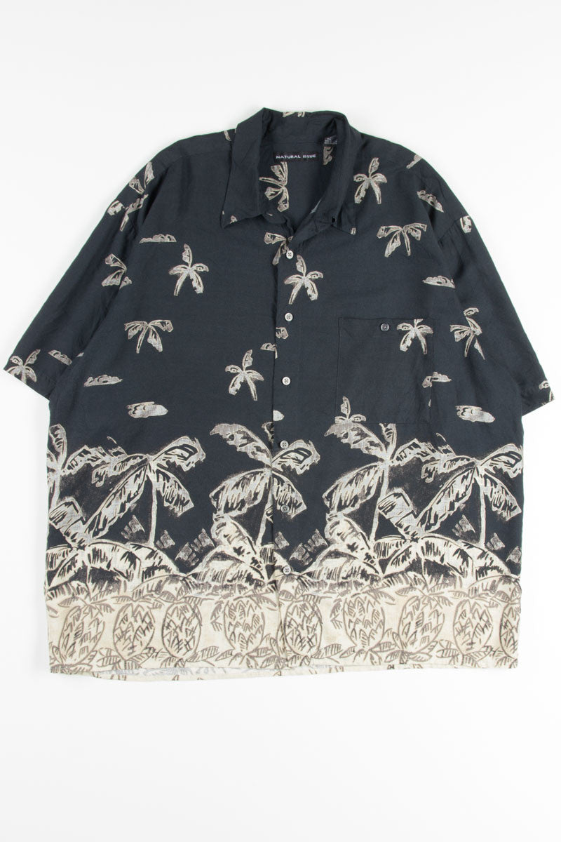 Black Pineapple Vintage Hawaiian