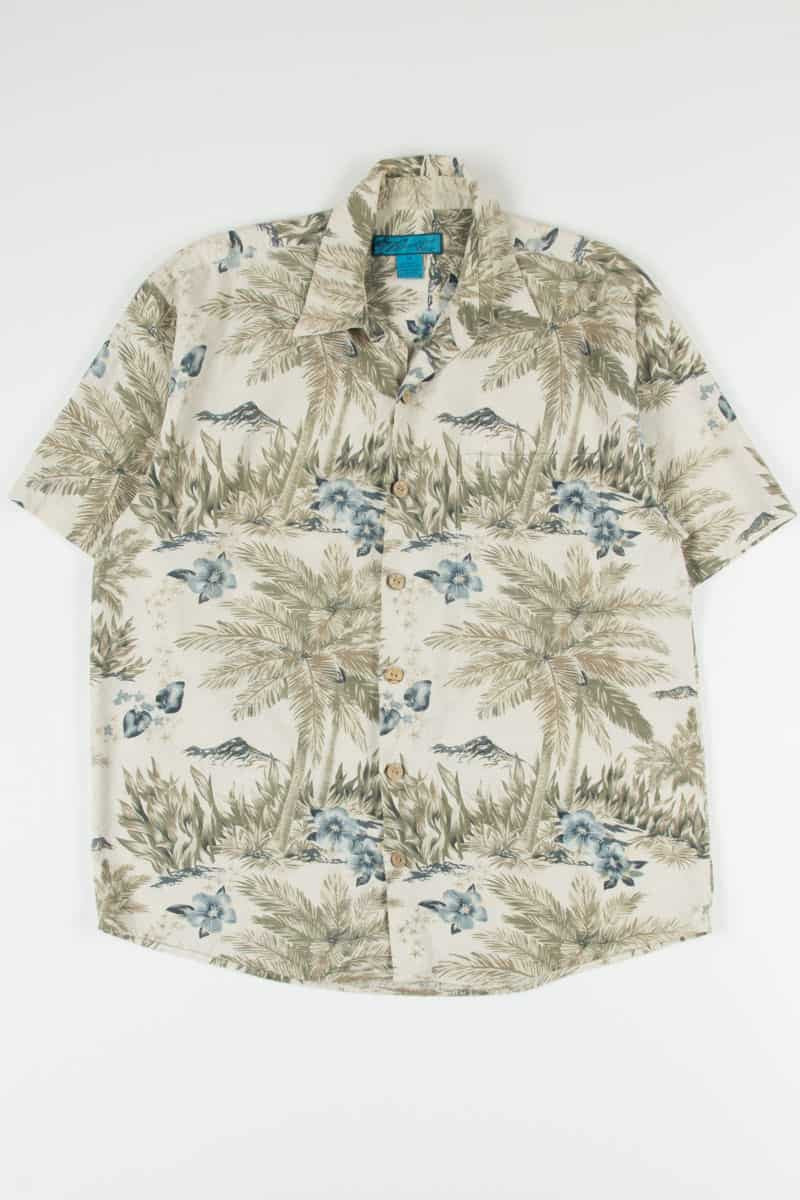 Island Sketch Vintage Hawaiian