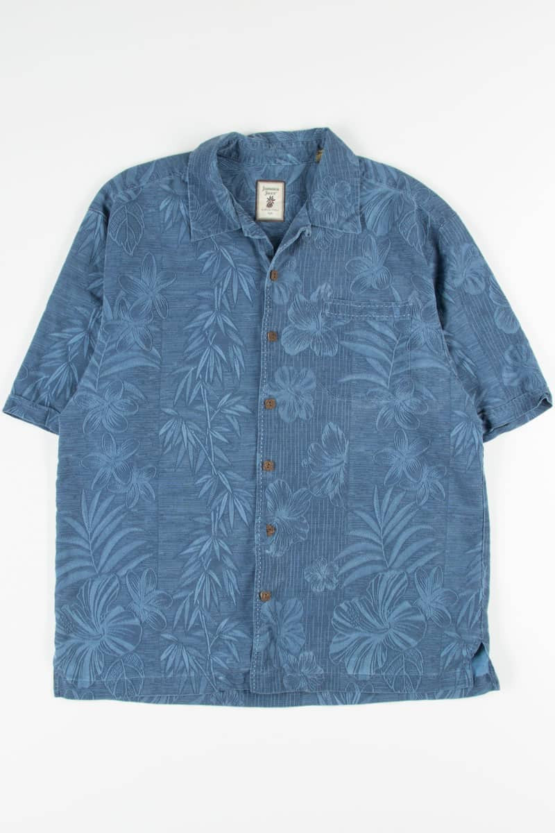 Blue Floral Vintge Hawaiian 6