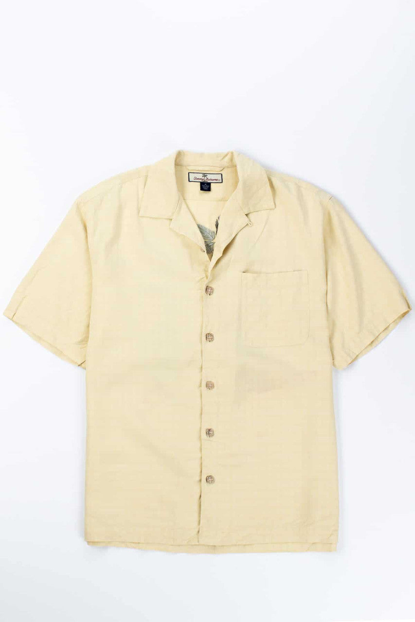 Tommy Bahama Island Rider Embroidered Pin-Up Silk Hawaiian Shirt