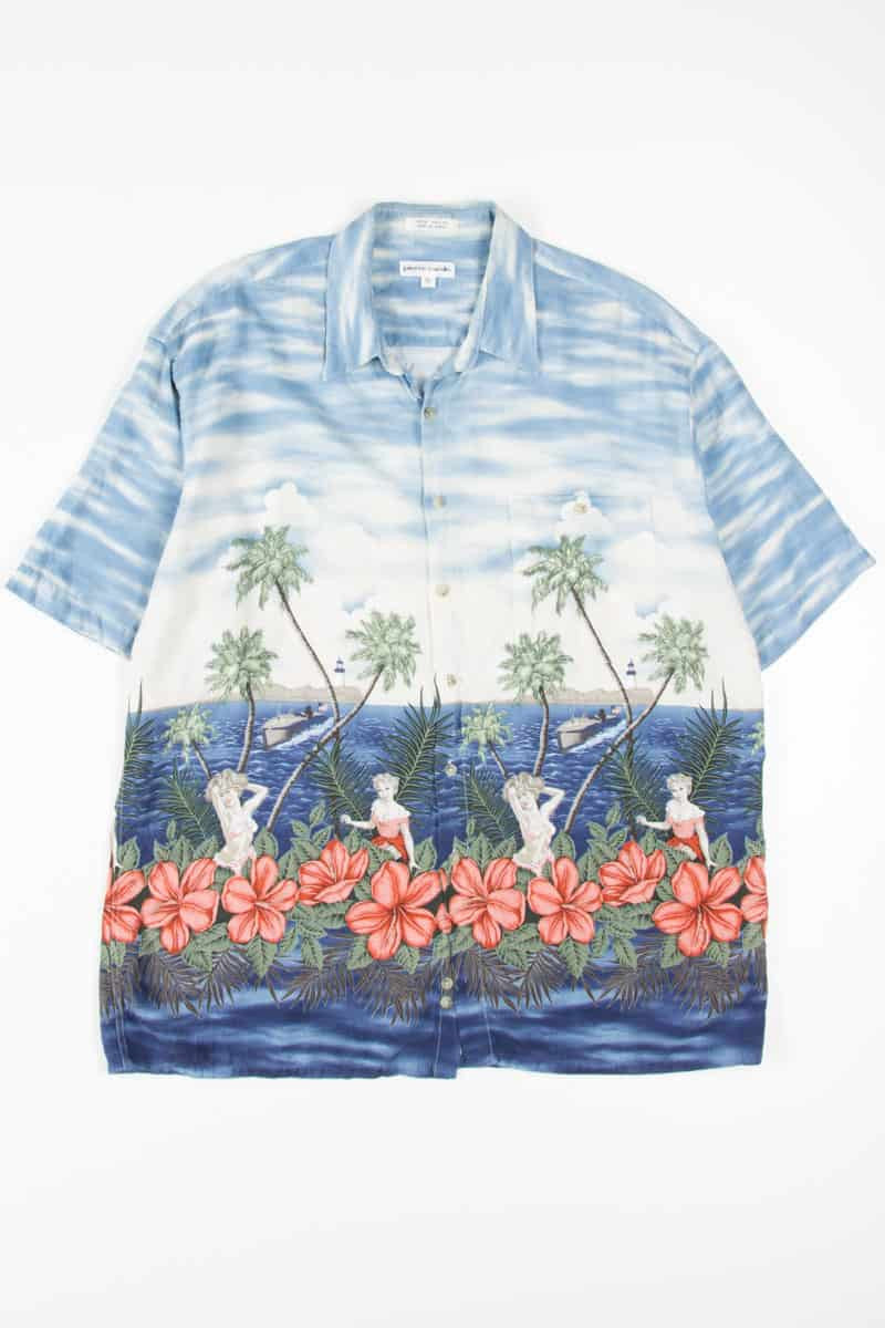 Retro Pin Up Girl Hawaiian Shirt