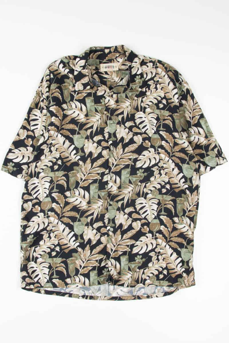 Leafy Cocktails Hawaiian Shirt