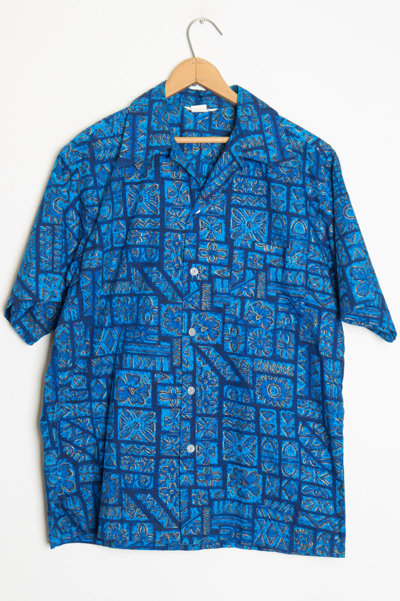 Patterned Vintage Hawaiian Shirt