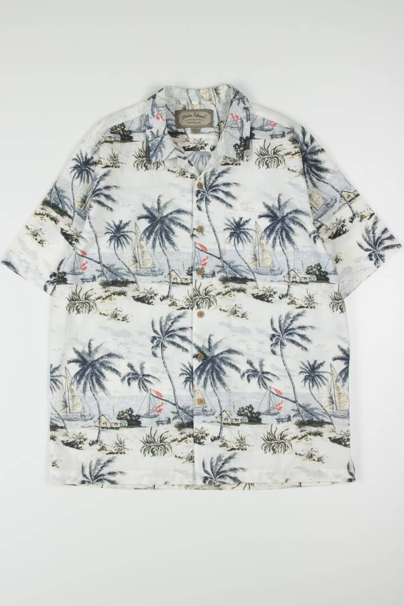 Sailboat Beach Hawaiian Shirt 1866