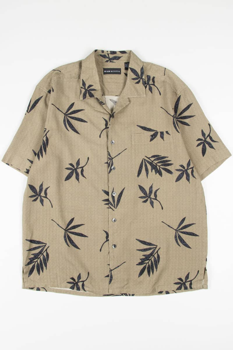 Silk Mottled Hawaiian Shirt 1898