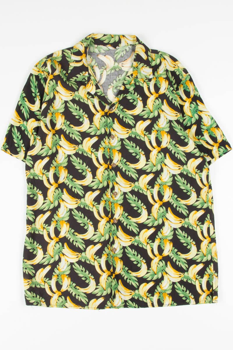 Black Banana Hawaiian Shirt 1950