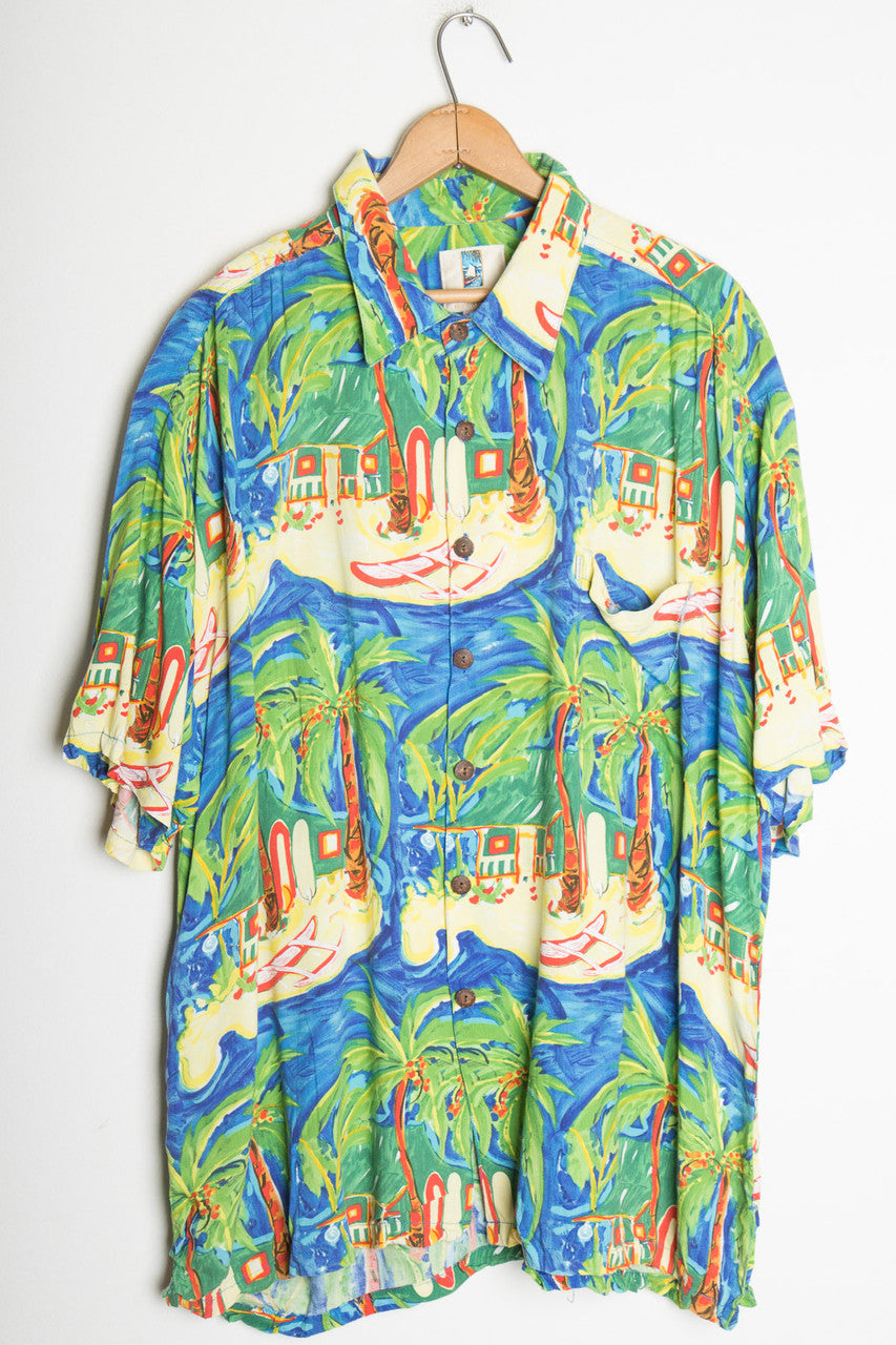 Painted Beach Vintage Hawaiian