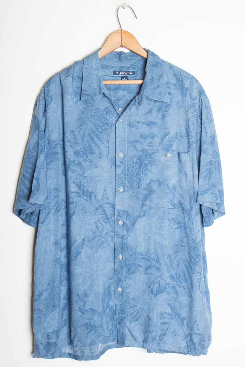 Blue Palm Vintage Hawaiian 1