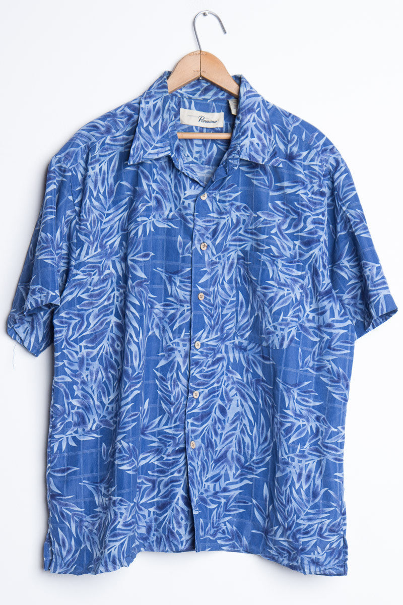 Blue Vintage Hawaiian 2