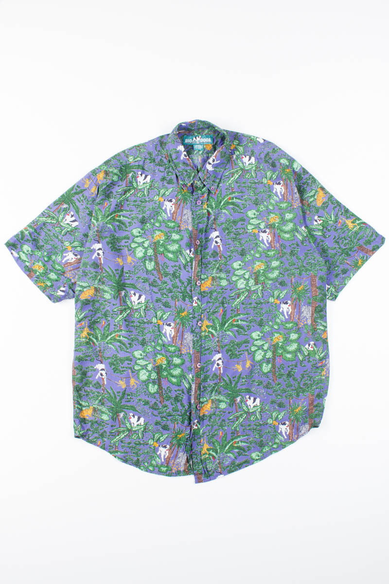 Big Dogs and Palms Vintage Hawaiian