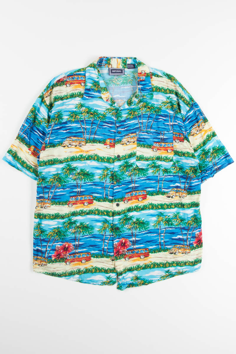 Bus Trip Vintage Hawaiian