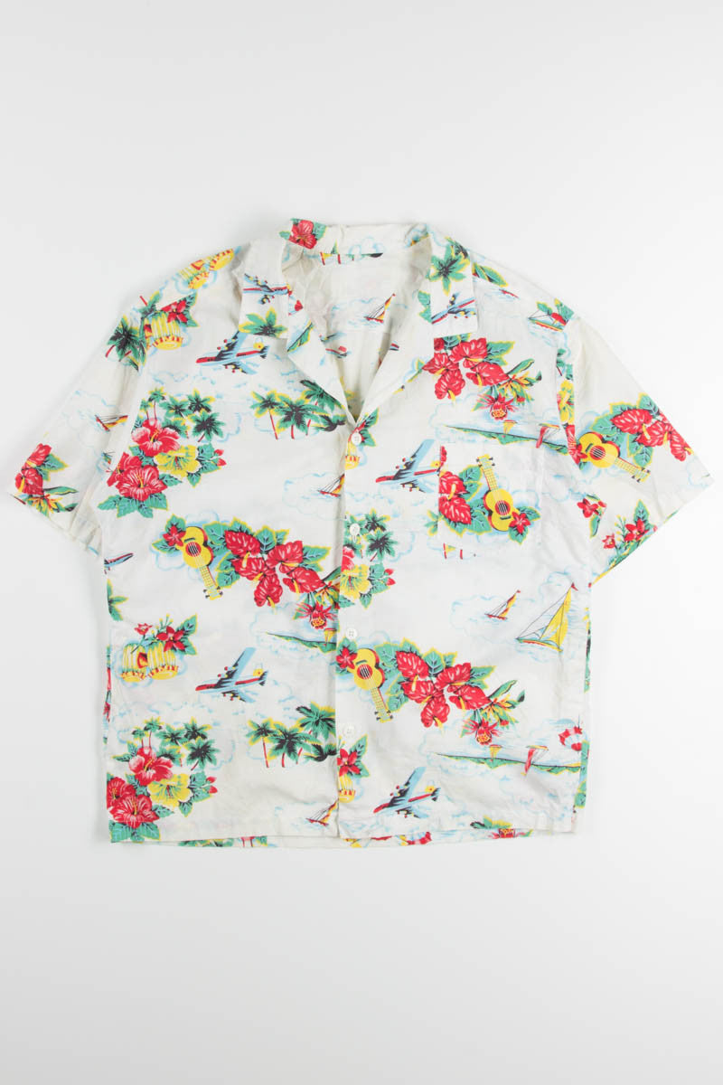 Airplane & Boats Vintage Hawaiian