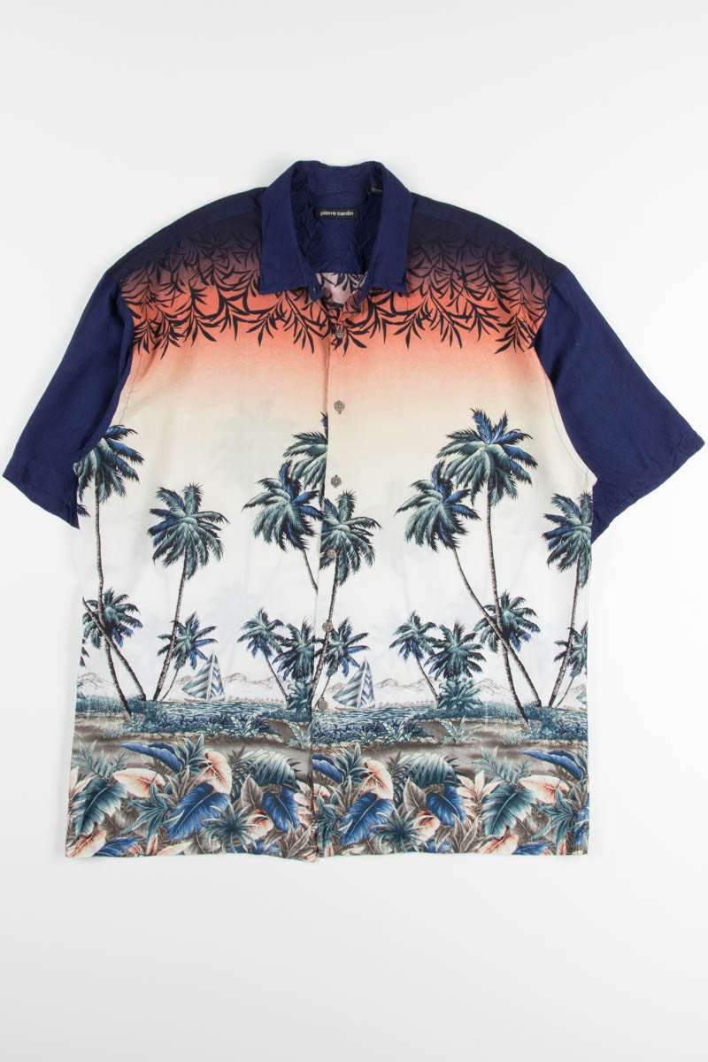 Boat Scene Vintage Hawaiian