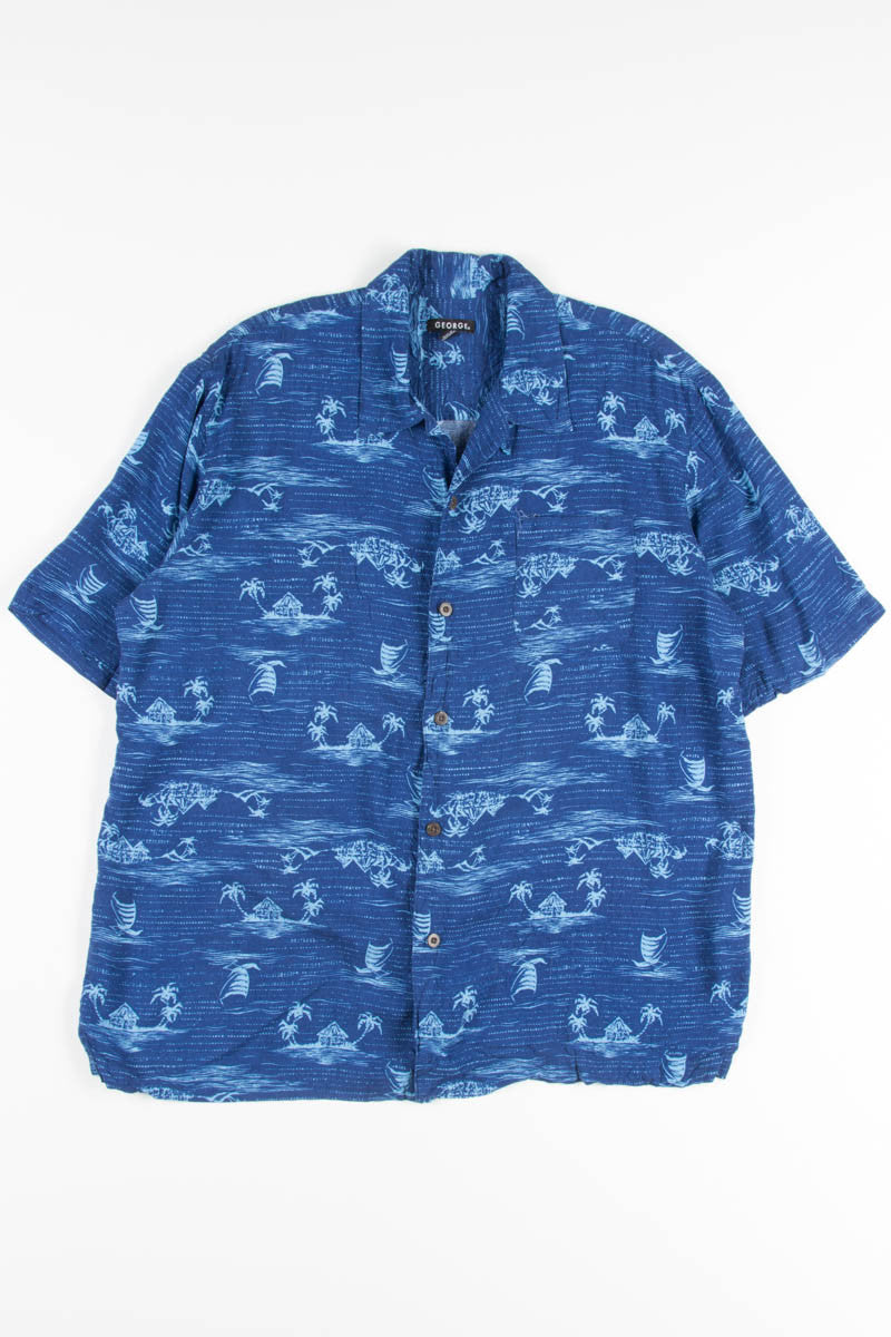 Blue Village Vintage Hawaiian