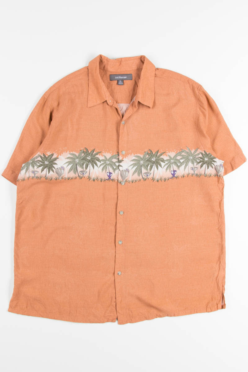 Orange Drinks Vintage Hawaiian