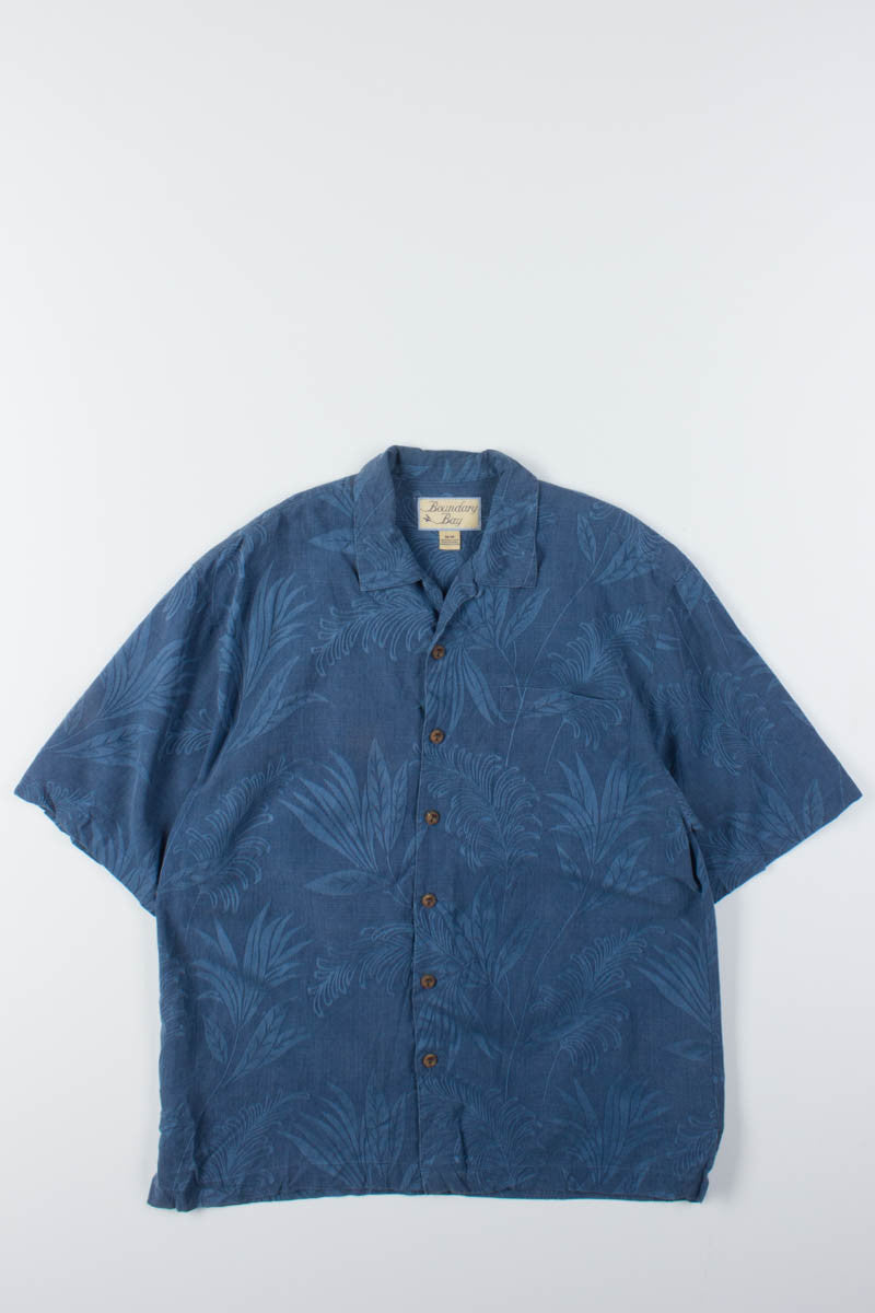 Blue Leaves Vintage Hawaiian 3
