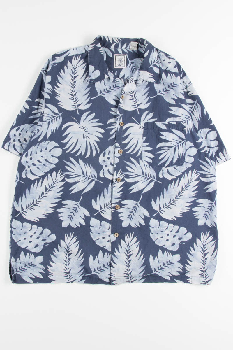 Blue Leaves Vintage Hawaiian 5
