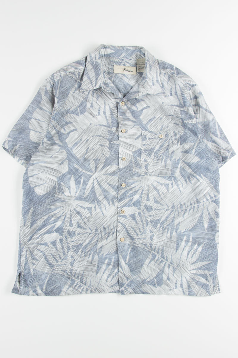 Blue Leaves Vintage Hawaiian 8