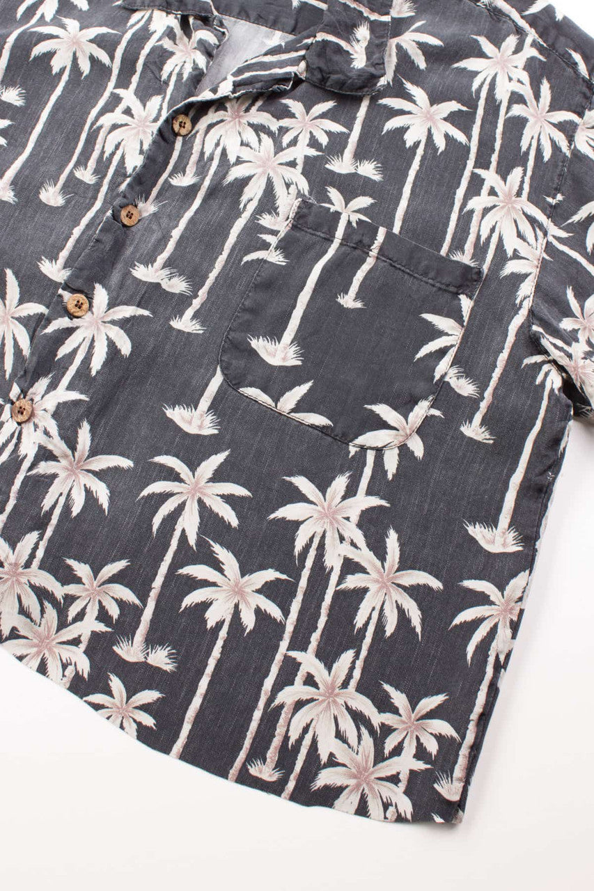 Cropped Tommy Bahama Palm Trees Shirt