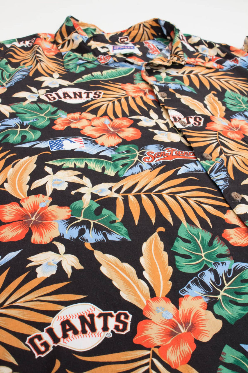 Vintage San Francisco Giants Hawaiian Shirt 2009