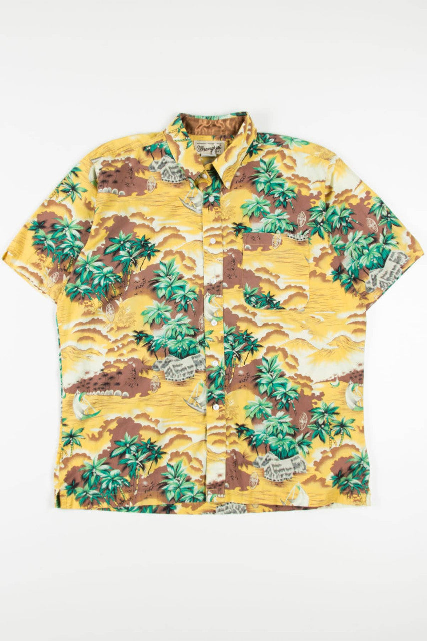 Vintage Wrangler Hawaiian Shirt 2049