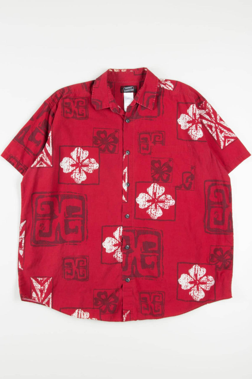 Red Pineapple Connection Hawaiian Shirt 2055