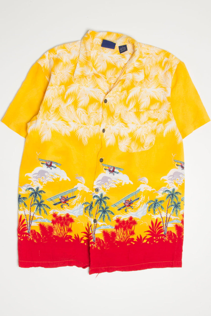 Vintage Biplanes Hawaiian Shirt 2086