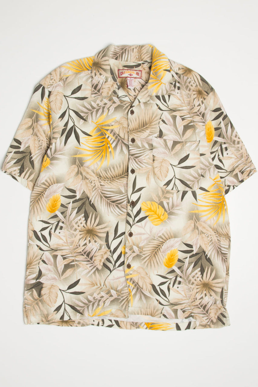 Vintage Yellowed Leaves Hawaiian Shirt 2092