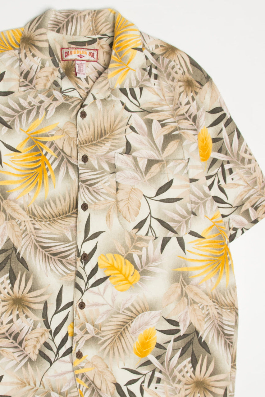Vintage Yellowed Leaves Hawaiian Shirt 2092