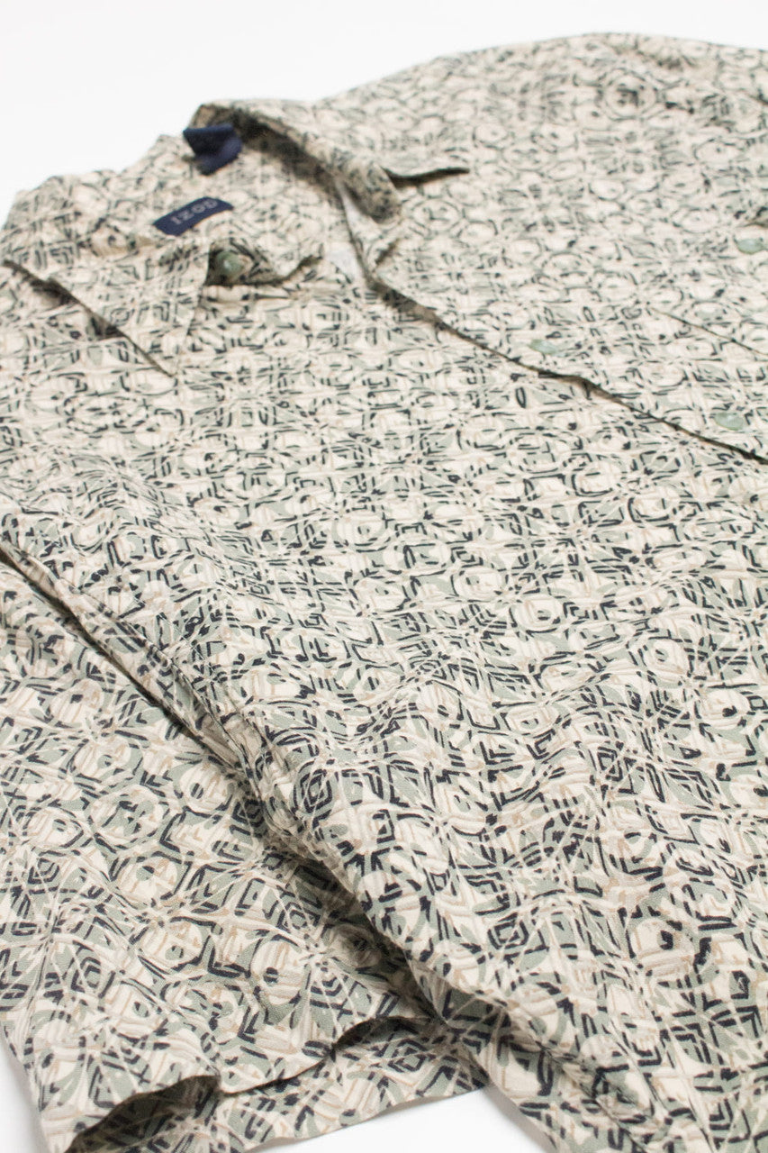 Vintage Izod Hawaiian Shirt 2107
