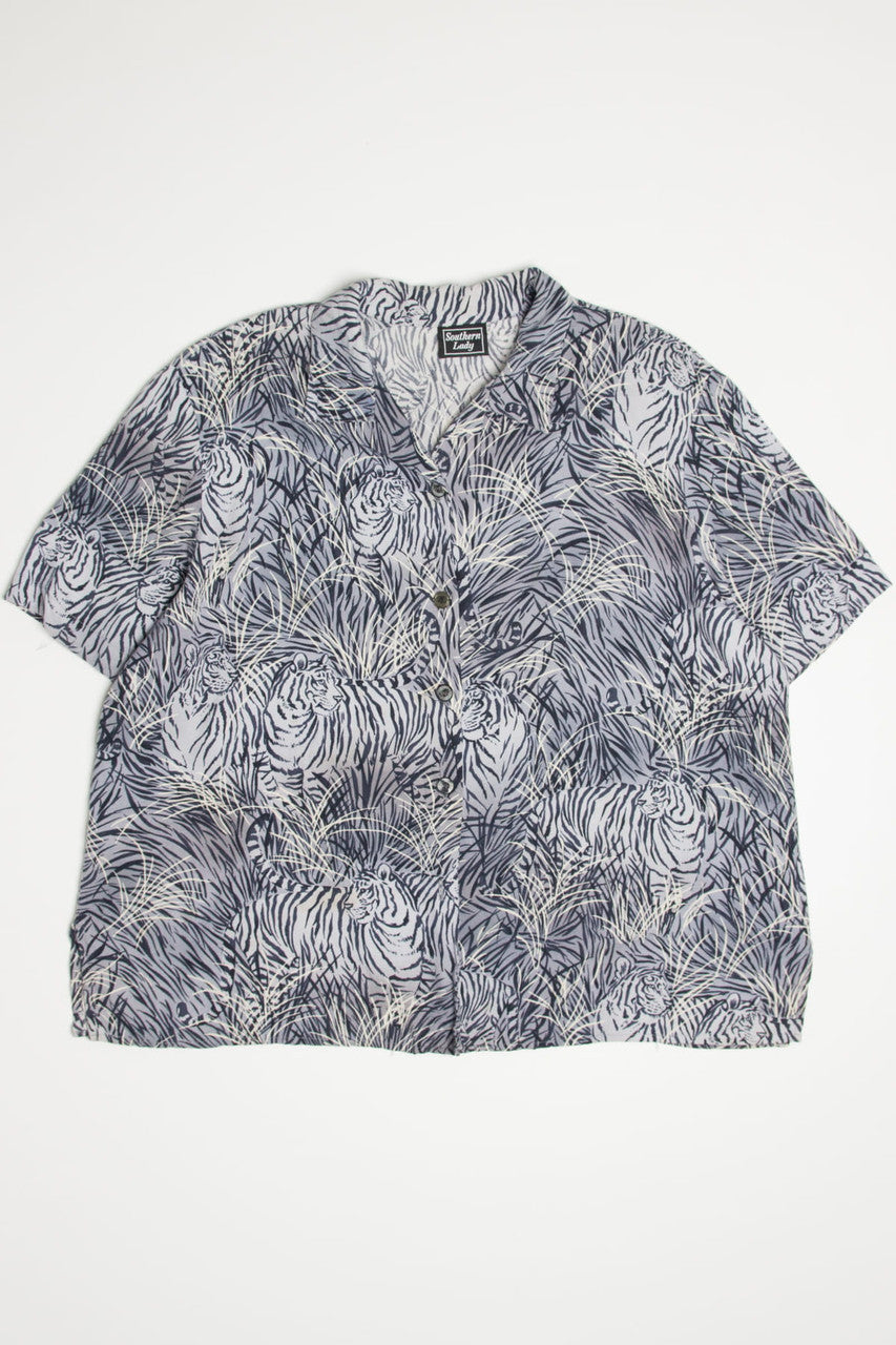 Grassland Tigers Hawaiian Shirt 2128