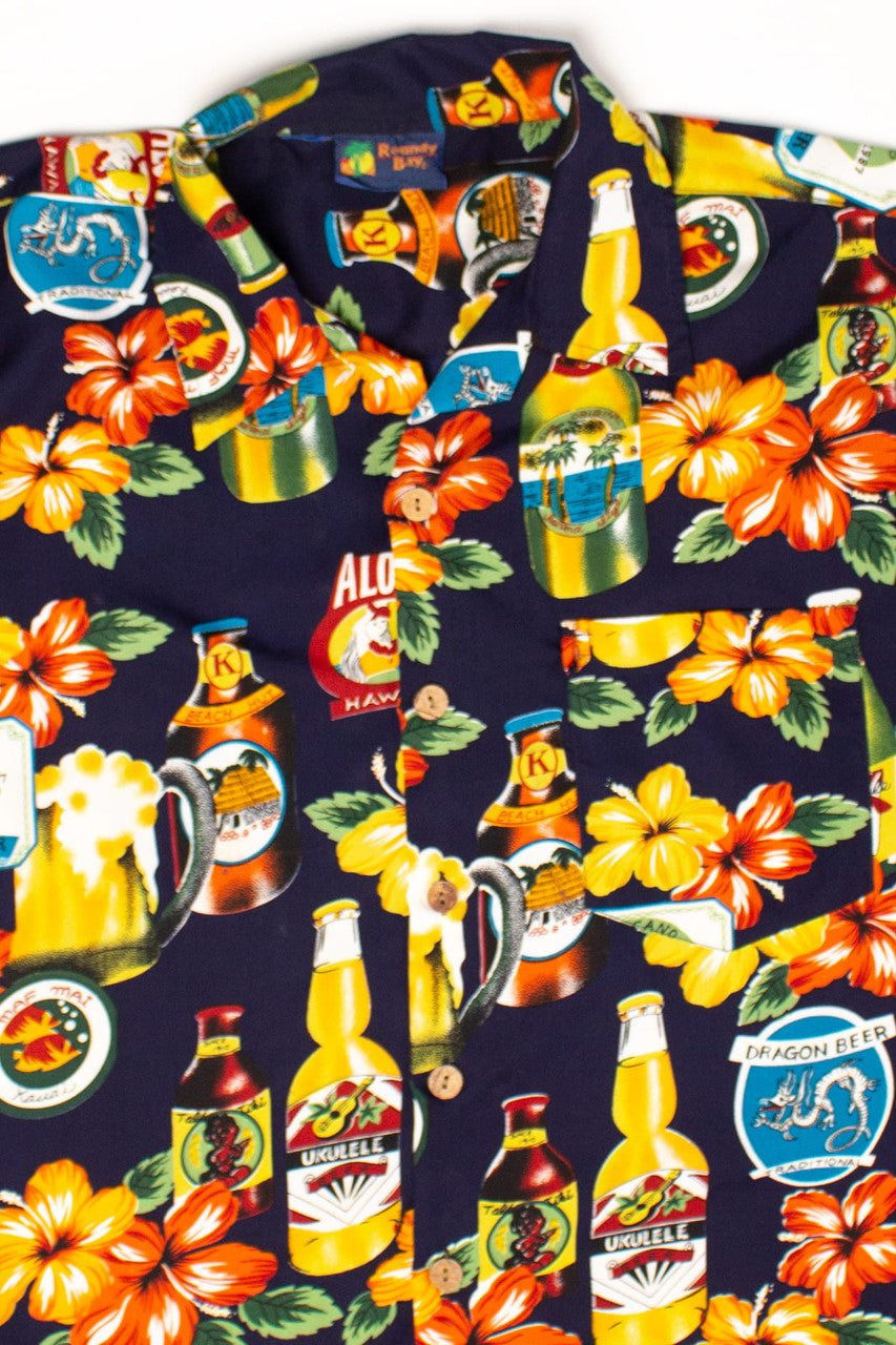 Vintage Beers Hawaiian Shirt