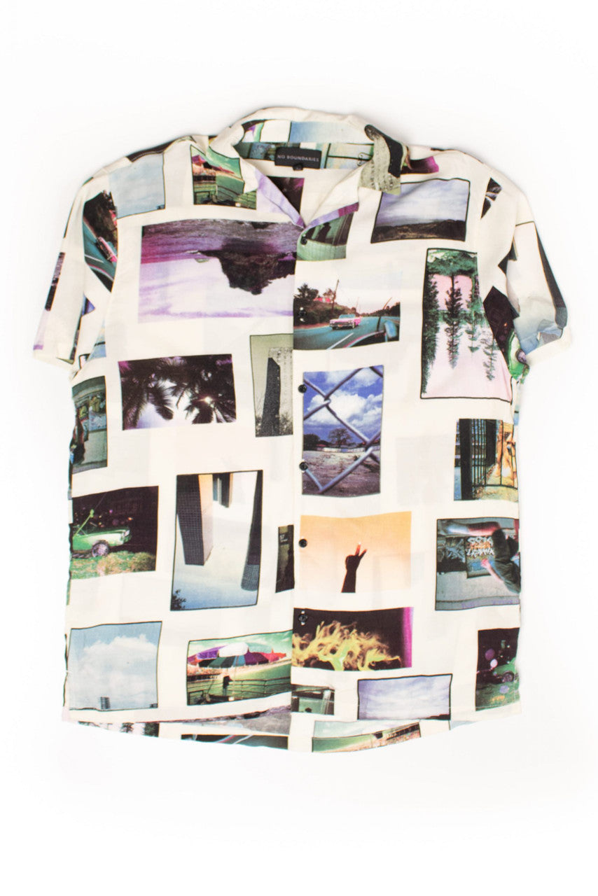 Photo Collage Hawaiian Shirt
